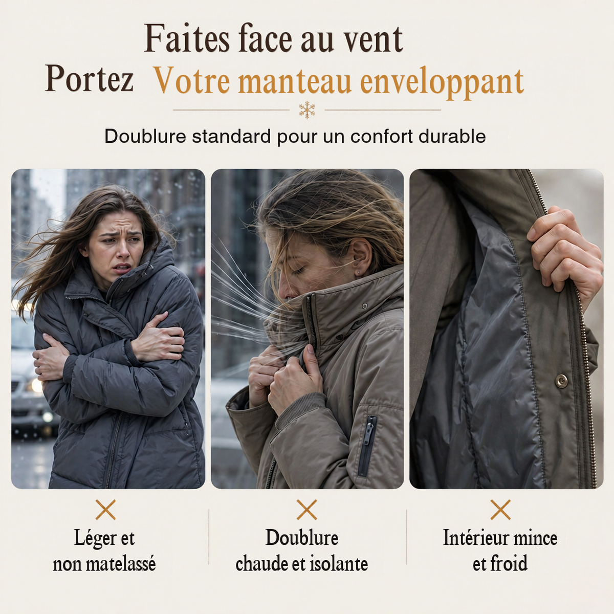 Gabrielle - Parka matelassée