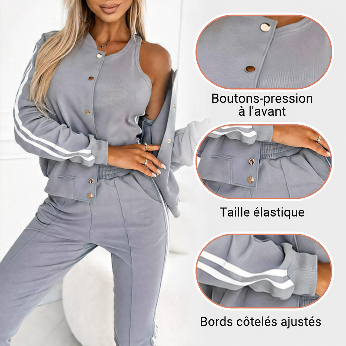 Capucine - Ensemble sport 3 pièces
