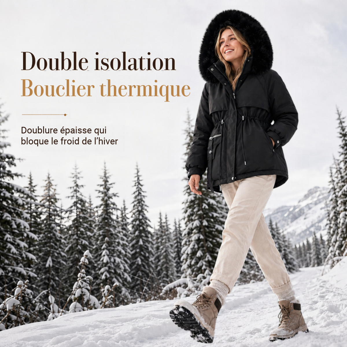 Gabrielle - Parka matelassée
