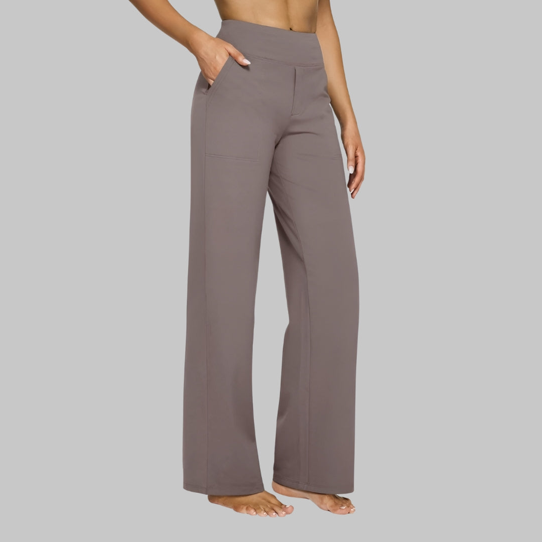 Averisse - Pantalon Stretch Doux Et Confortable Pour Femme (Un acheté = un offert)