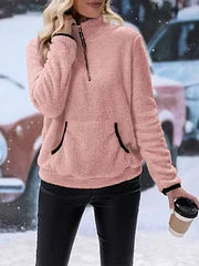 Bénédicte - Pull Sherpa Doux et Confortable