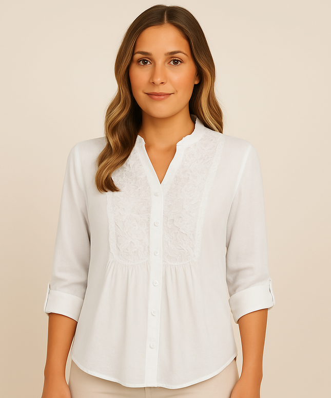 Odaria | Luchtige lange blouse  - Zomereditie