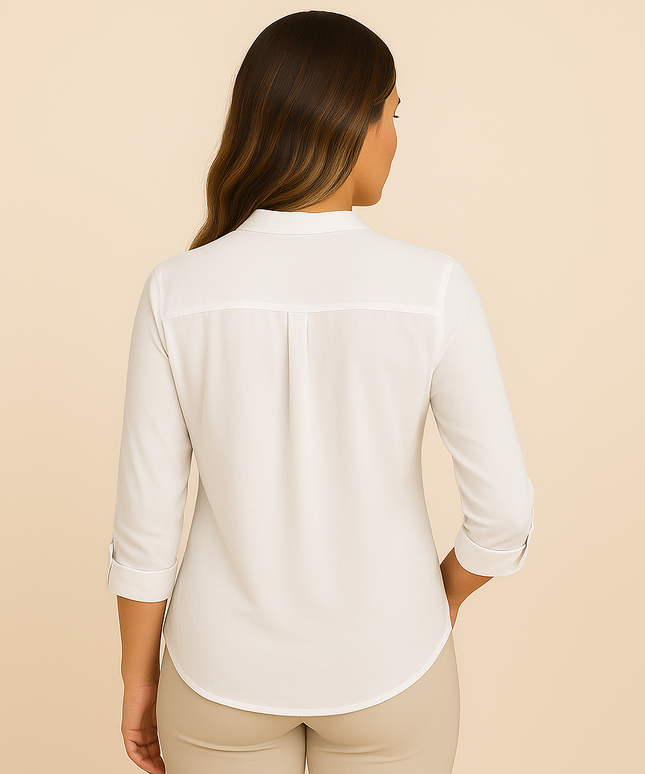 Odaria | Luchtige lange blouse  - Zomereditie