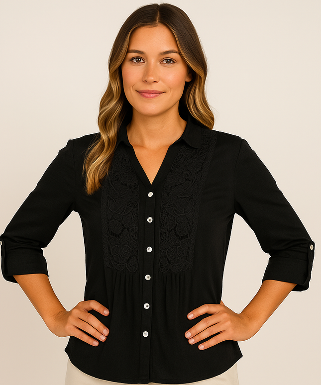 Odaria | Luchtige lange blouse  - Zomereditie