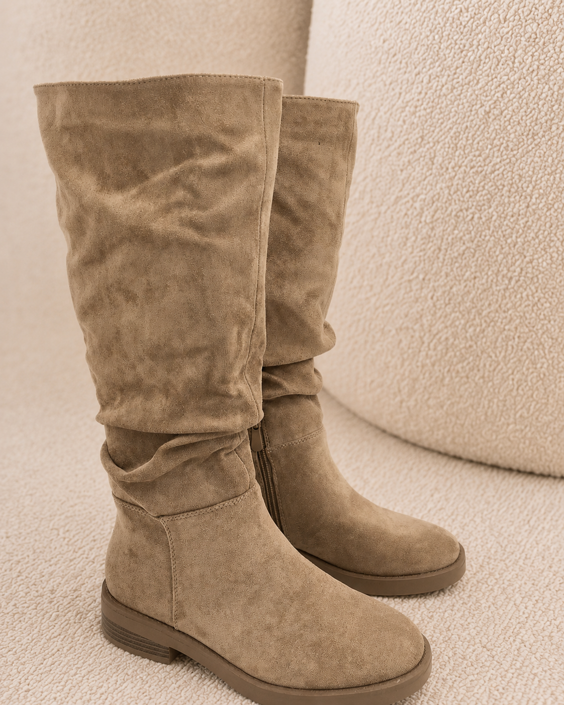 Mondy High Boots - Khaki