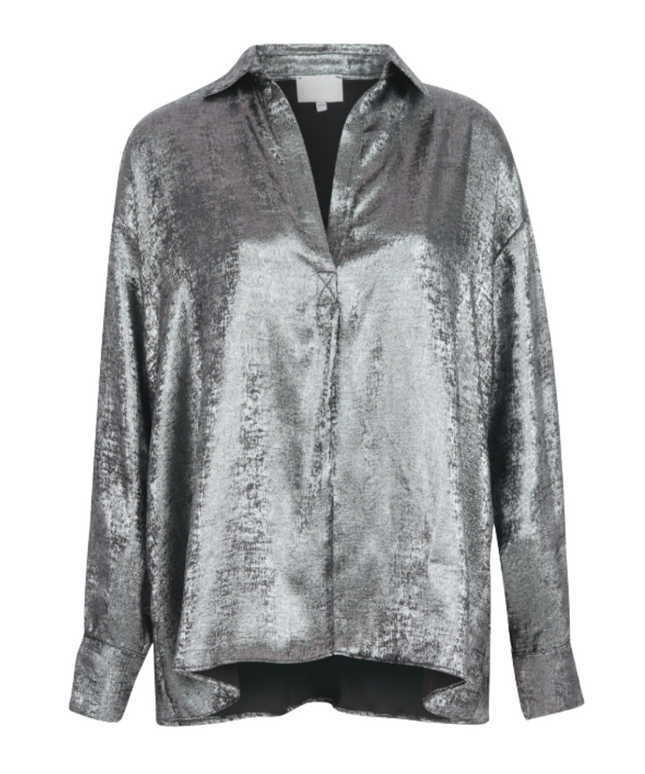 Soreza | Suede look blouse