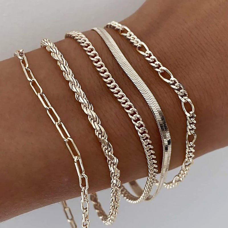 Vintage Boheemse Armbandenset