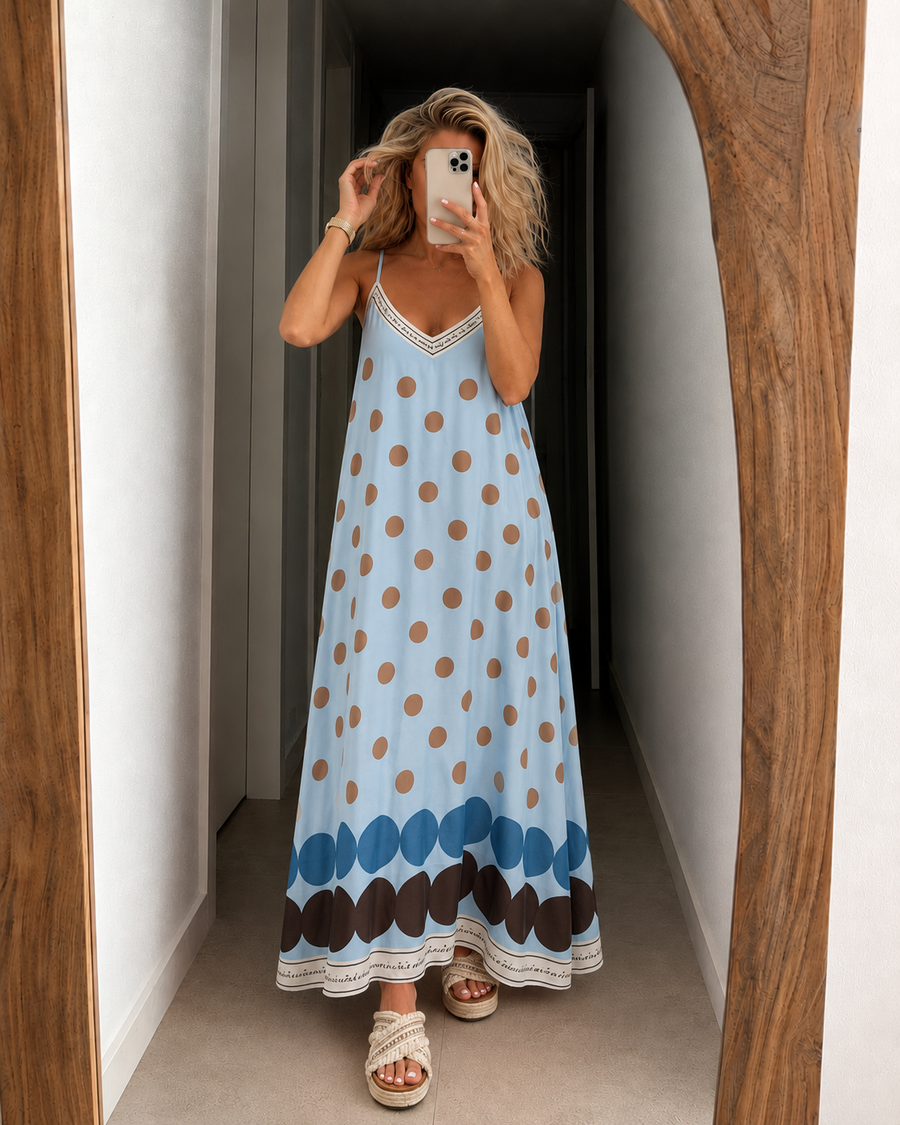 Stip Maxi Dress