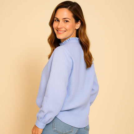 Mivora | Blouse met ruches