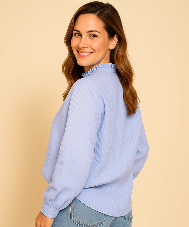 Mivora | Blouse met ruches