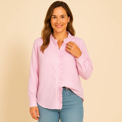Mivora | Blouse met ruches